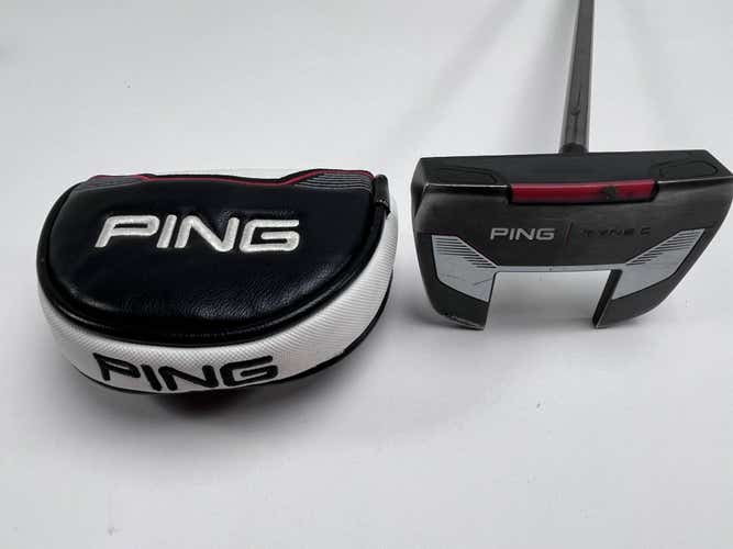 Ping Tyne C 2021 Putter 34.5" Black Dot Mens RH HC