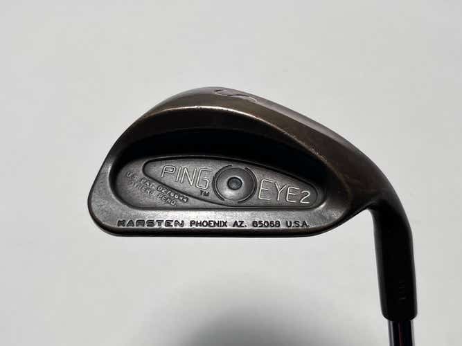 Ping Eye 2 Beryllium Copper Sand Wedge SW Black Dot Karsten ZZ-Lite Stiff RH