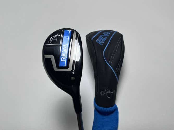 Callaway REVA 5 Hybrid 25* Reva Ladies Graphite Womens RH HC Undersize Grip