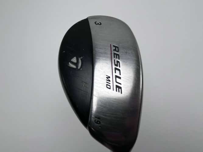TaylorMade Rescue Mid 3 Hybrid 19* UG65 Stiff Graphite Mens RH