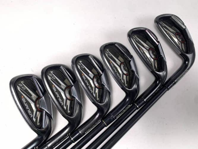 TaylorMade Burner 2.0 Iron Set 6-PW+GW SuperFast 65g Regular Graphite Mens RH
