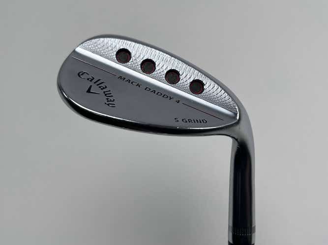 Callaway Mack Daddy 4 Chrome Wedge 58* 10  S DG S200 Tour Issue Stiff Steel RH