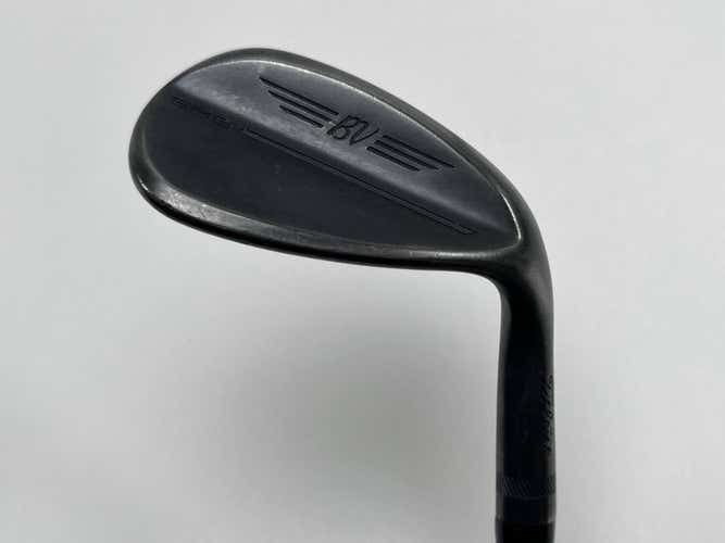 Titleist Vokey SM9 Jet Black Wedge 54* 10 S-Grind Wedge Steel RH Oversize Grip