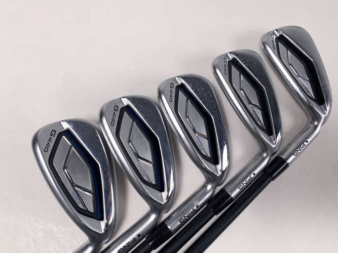 Ping G440 Iron Set 6-PW Black Dot Alta CB AWT Regular Graphite Mens RH