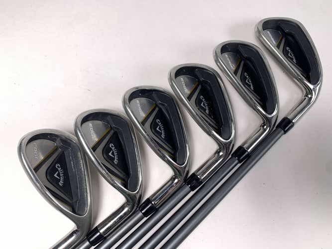 Callaway Edge 2018 Iron Set 6-PW+SW Edge 75g Regular Graphite Mens RH