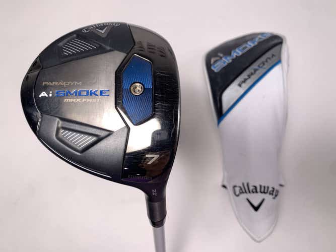 Callaway Paradym Ai Smoke Max Fast 7 Fairway Wood 22* Eldio 40g Ladies RH HC