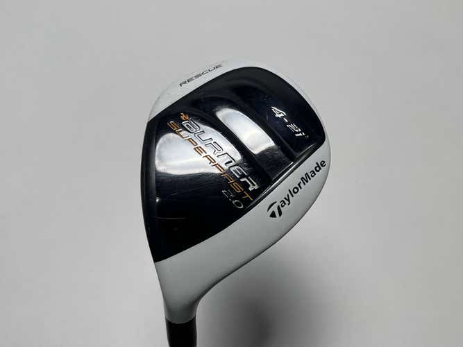TaylorMade Burner Superfast 2.0 4 Hybrid 21* REAX 60g Regular LH Oversize Grip