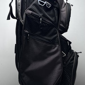 Sun Mountain Diva Ladies Cart Bag Black 14-Way Divide Single Strap Golf Bag