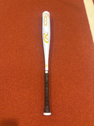 2026 Rawlings Icon Composite BBCOR Certified Bat (-3) 28 oz 31" (Used)