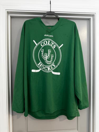 Green Goalie Cut Adult Unisex Bauer Jersey (Used)
