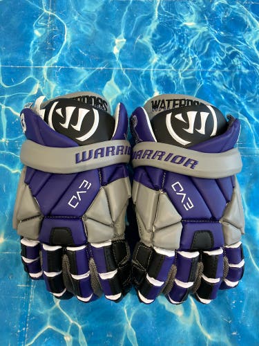 Warrior EVO QX Lacrosse Gloves (New)