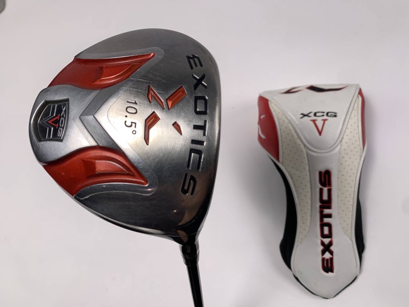 Tour Edge Exotics XCG-V Driver 10.5* Tour AD Exotics 66g Regular RH HC