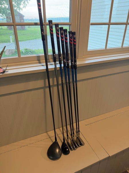 Junior Callaway X Hot Right Handed Clubs (Full Set) Senior Flex 7 Pieces (Used)