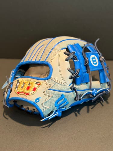 Custom Wilson Staff DL model teddy RH Infield Baseball Glove 11.75" Rare Japanese (Used)