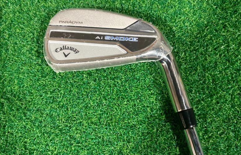 Callaway Paradym Ai Smoke Single 7 iron Regular Elevate MPH 95g RH NEW