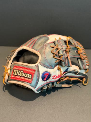 Custom Wilson Staff 69 model RH Infield Baseball Glove 11.5" (Used)