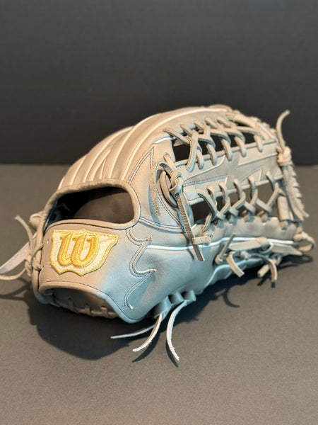Custom Wilson Staff D8 model RH Outfield Baseball Glove 12.5" rare Japanese (Used)