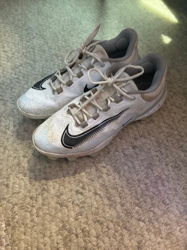 White Men's Size M 12.0 (W 13.0) Nike React High Top (Used)