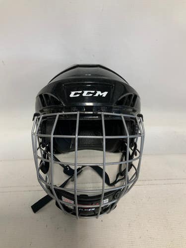 Used CCM FL40 L EXPIRED Helmet Cage Combo Black LG 11823-S000039075