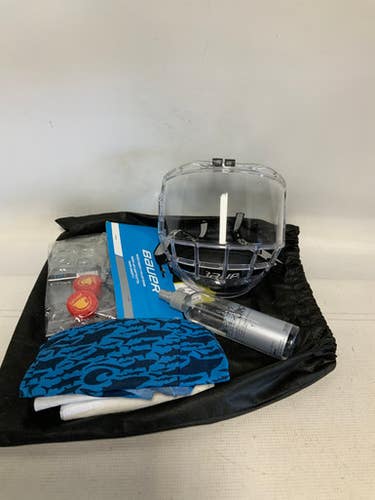 Used Bauer CONCEPT 3 SR Hockey Full Visor One Size 11823-S000039064