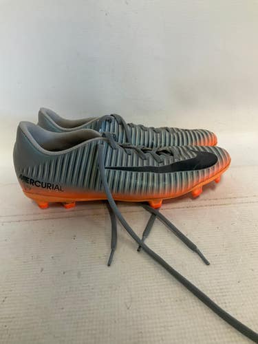 Used Nike MERCURIAL Soccer Cleats Grey Senior 8 11823-S000039053