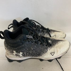 Used Under Armour Adult FB Cleats White Senior 9.5 11823-S000039052