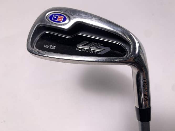 US Kids Ultralight W15 Pitching Wedge PW Ultralight 57" Green Junior RH