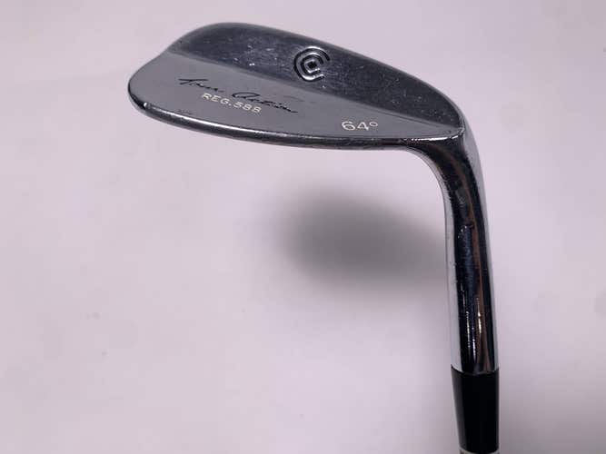 Cleveland 588 Chrome Lob Wedge LW 64* Wedge Steel Mens RH