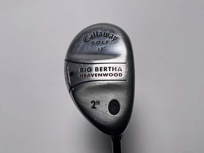 Callaway Big Bertha Heavenwood 2 Hybrid 17* RCH 75w Regular Graphite Mens RH