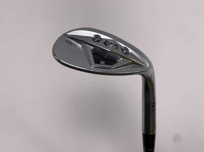 TaylorMade Rac Z Groove TP Chrome Lob Wedge LW 60* 10 Bounce KBS RH