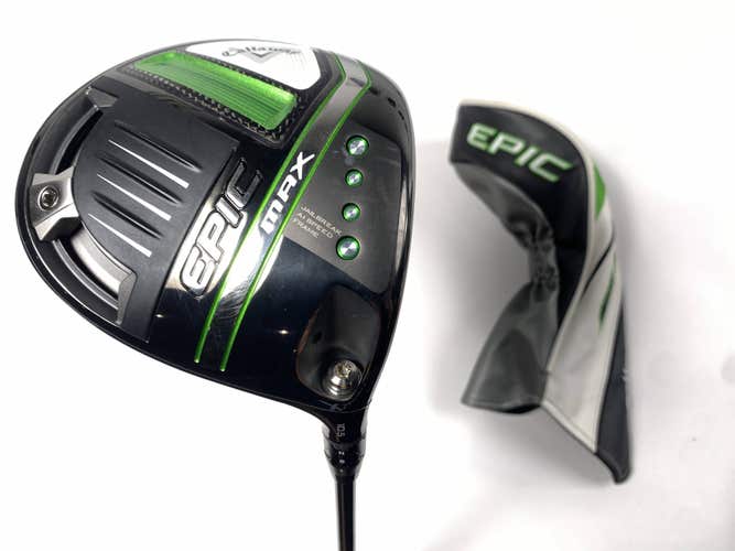 Callaway EPIC Max Driver 10.5* HZRDUS RDX Smoke 6.5 Black 70g Extra Stiff RH HC