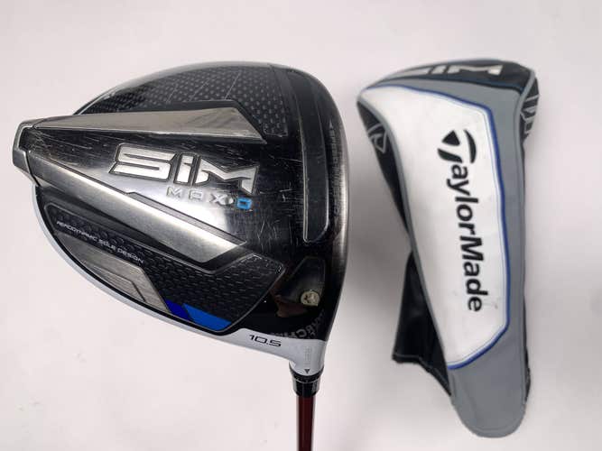 TaylorMade SIM MAX-D Driver 10.5* Fujikura Ventus Red 5R Regular RH HC