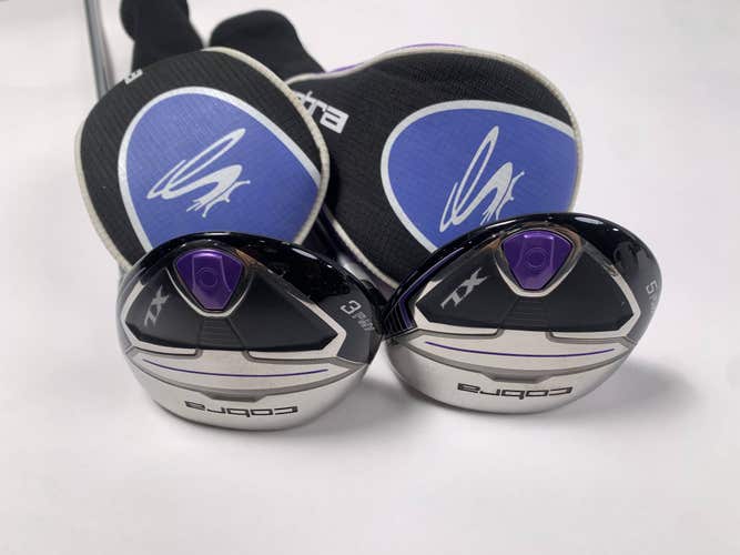 Cobra XL Womens 3 & 5 Fairway Wood Set 19* 22* Ladies Graphite Womens RH HC