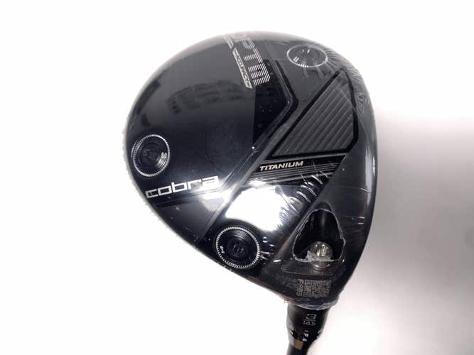 Cobra OPTM LS Titanium 3 Fairway Wood 14.5*  Kai'li Blue 60g Stiff RH NEW