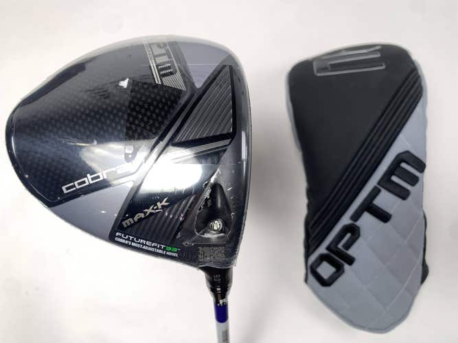 Cobra OPTM MAX-K Driver 9* Project X Denali Frost Blue CB 5.5 60g Regular RH NEW