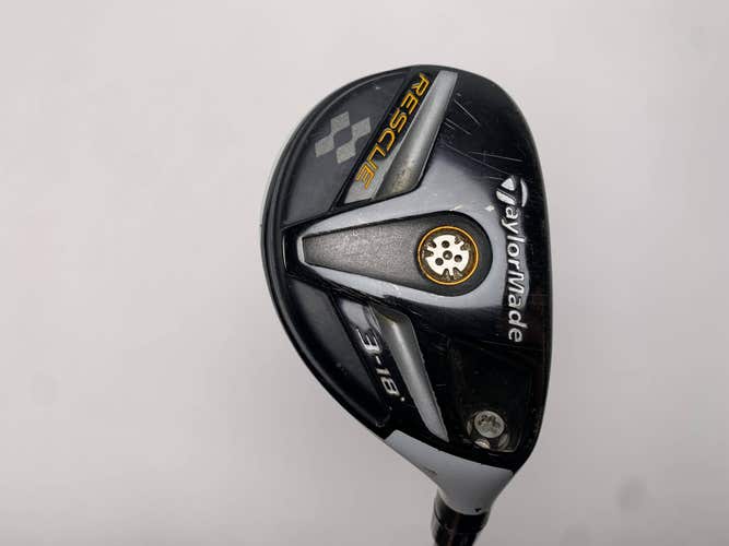 TaylorMade Rescue 11 3 Hybrid 18* Aldila RIP 65g Stiff Graphite Mens RH
