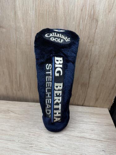 Plush Callaway Big Bertha Steelhead Fairway 1 Wood Headcover