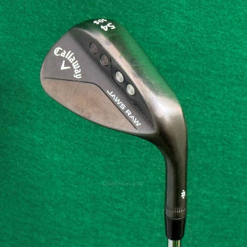 Callaway Jaws Raw Black 54-10S 54 Sand Wedge DG 115 Spinner VSS TI Wedge Flex