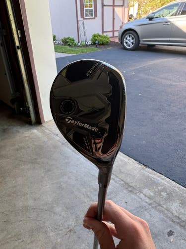 Men's 2025 TaylorMade Qi35 MAX Rescue Right Handed Hybrid Stiff Flex 3H Graphite Shaft (Used)