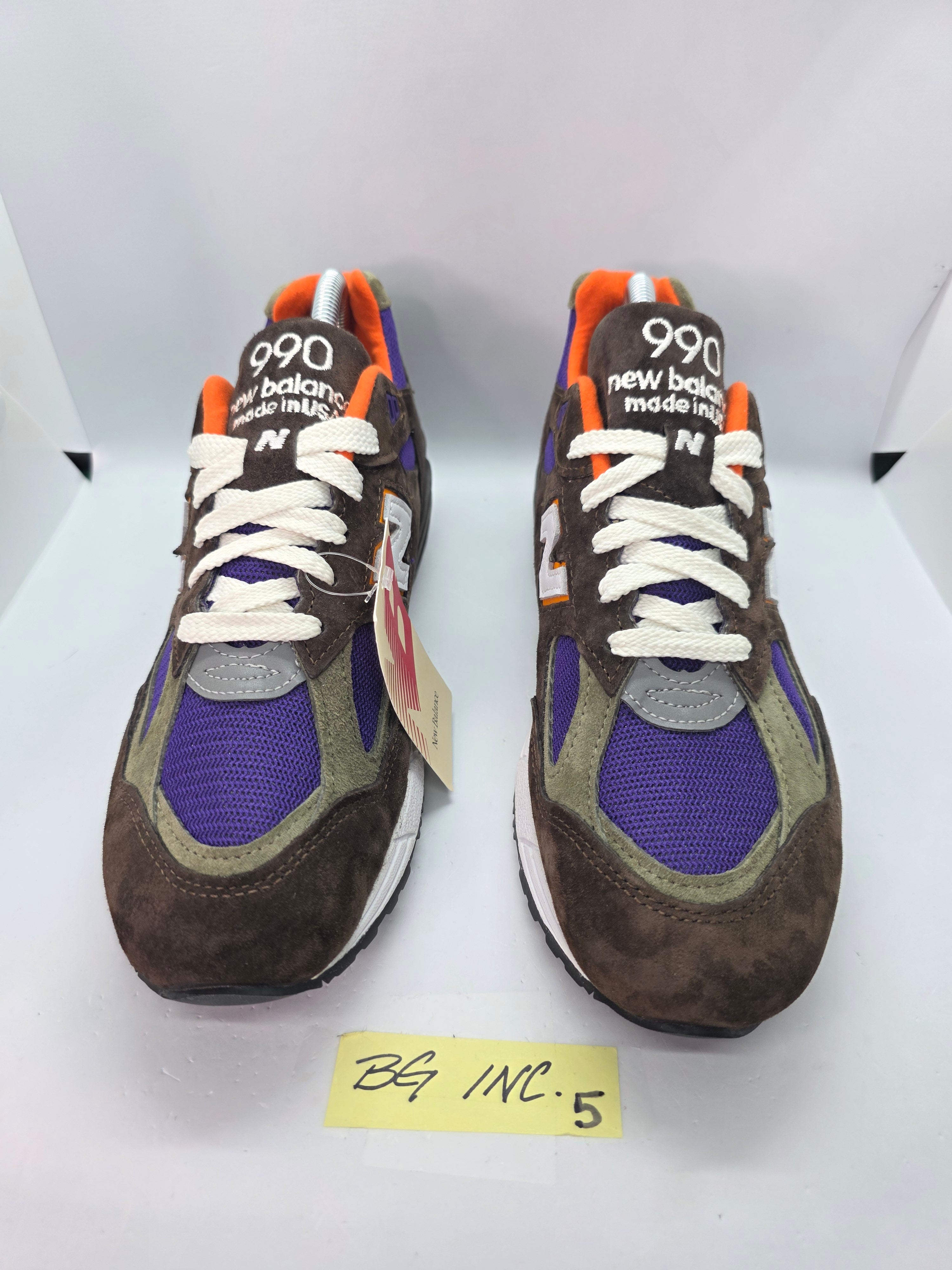 New Balance 990V2 Brown/Purple/Orangeニューバランス 990V2 ブラウン 