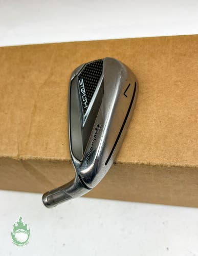 Used Right Handed Taylormade Stealth 7 Iron HEAD ONLY Golf Club