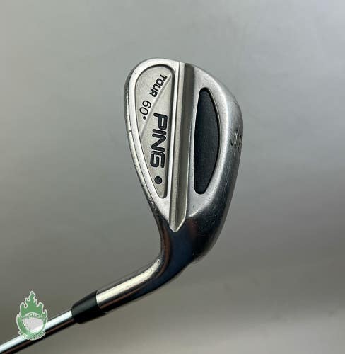 Used Right Handed Ping Black Dot Tour Wedge 60* Stiff Flex Steel Golf Club