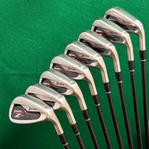 Srixon 2015 Z355 4-AW Iron Set Miyazaki Jinsoku 76g Graphite Stiff
