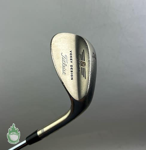 Used Rh Titleist Vokey Design 260-08 Wedge 60* Wedge Flex Steel Shaft Golf Club