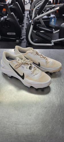 Used Nike DIAMOND SHOWCASE 12.5 BB/SB Cleats White Senior 12.5 11497-S000157735