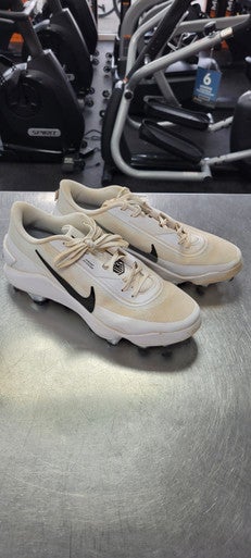 Used Nike DIAMOND SHOWCASE 12.5 BB/SB Cleats White Senior 12.5 11497-S000157735