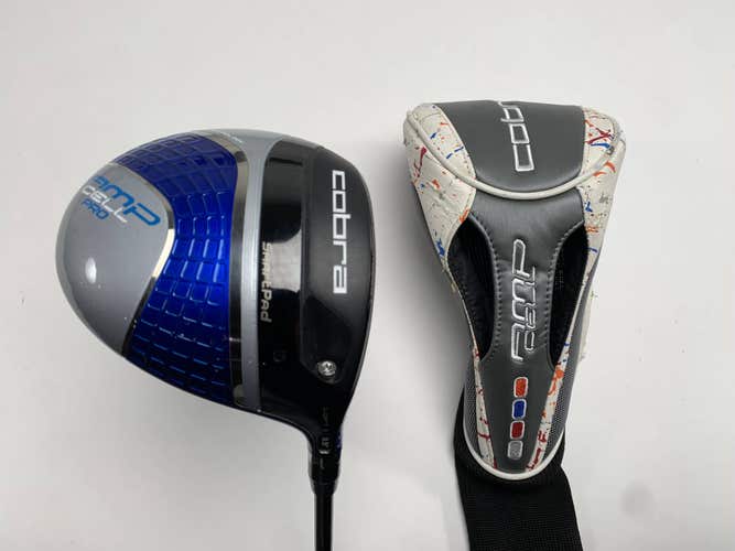 Cobra AMP Cell Pro Blue Driver 9.5* COMP CZ Regular Graphite Mens RH HC