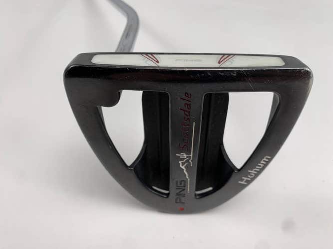 Ping Scottsdale Hohum Putter 34" Red Dot 1* Flat Mens LH