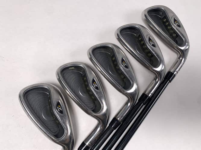TaylorMade R7 XD Iron Set 5-9 Fujikura Rombax 7E06 Stiff Graphite Mens RH