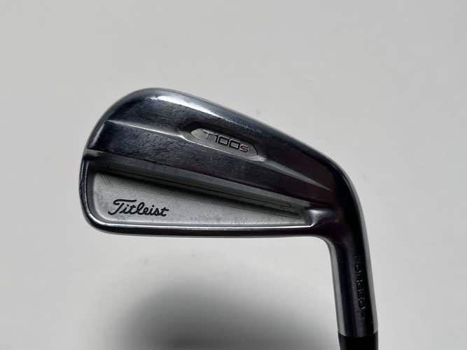 Titleist T100S 2021 Single 4 Iron True Temper AMT Tour White S300 Stiff RH